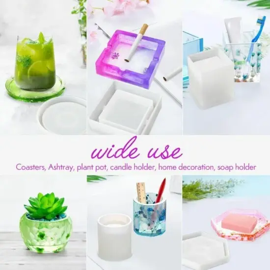 Resin Molds Silicone Kit {4}