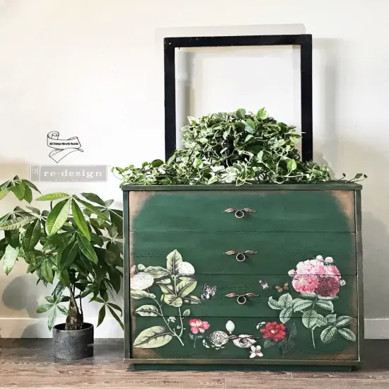 Redesign Decor Transfers Vintage Botanical 48"x35" 655350646509 {4}