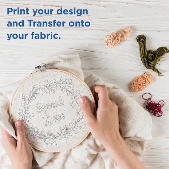 Printworks Vanishing Embroidery Transfers, 12 Sheets, 8.5 x 11 (00524) {3}