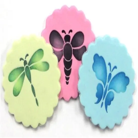 Mini Bugs Cookie Stencil Set: Bumble Bee, Dragonfly, Butterfly | C727 by Designer Stencils | Cookie Decorating Tools | {2}