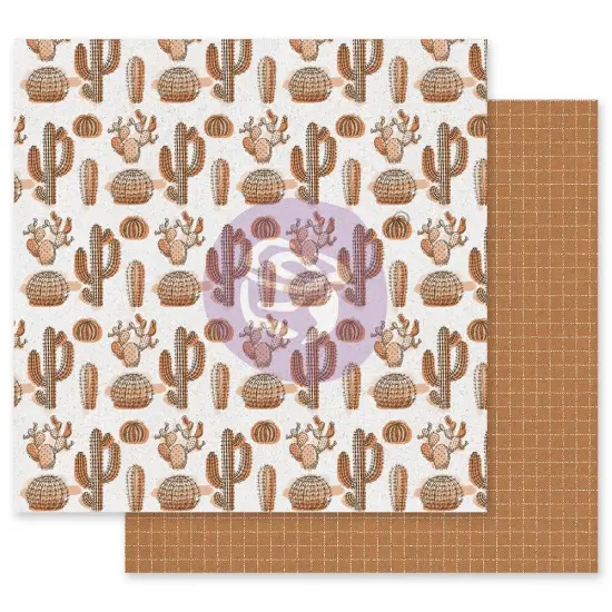 Prima Marketing Inc Golden Desert Collection 12x12 Sheet - Golden Desert Collection - W/ Foil Details 655350849573 (10 SHEETS) {1}
