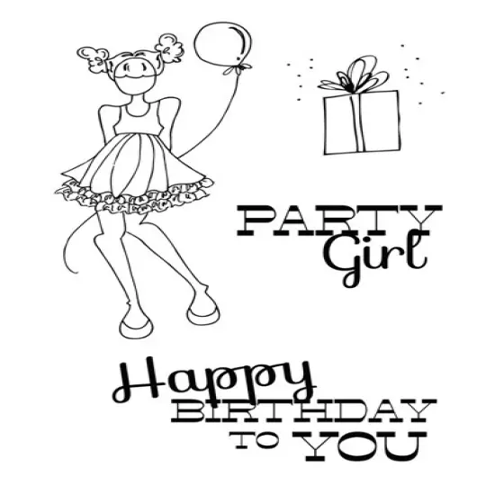 Prima Marketing Inc Mixed Media Doll Stamp Kit 655350910495 {1}