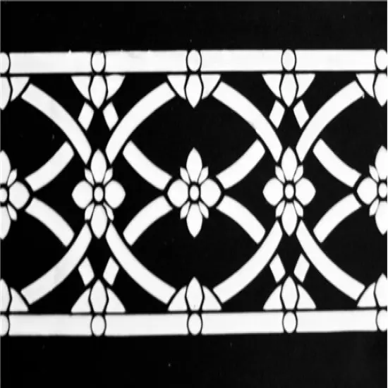 New Orleans Iron Cake Stencil Side | C749 by Designer Stencils | Cake Decorating Tools | {2}