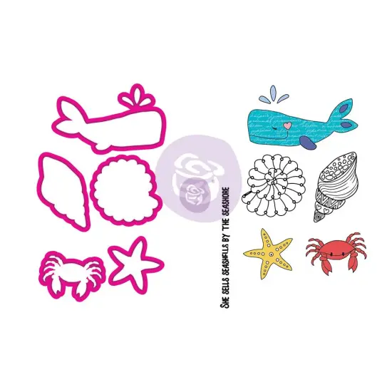 Prima Marketing Inc Julie Nutting Stamp & Dies - S 655350912604 {1}