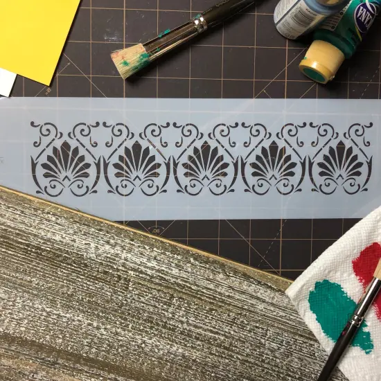 Athens Cake Stencil Side | C712 by Designer Stencils | Cake Decorating Tools | {5}