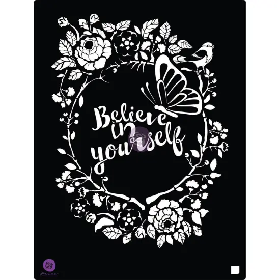 Prima Marketing Inc 8x10 Stencil - Believe 655350587185 {1}
