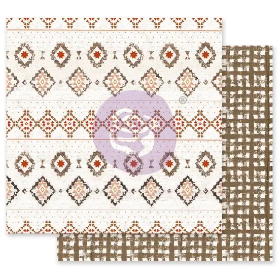 Prima Marketing Inc Golden Desert Collection 12x12 Sheet - Rugs On Rugs - W/ Foil Details 655350849542 (10 SHEETs) {1}