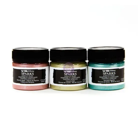 Prima Marketing Inc Art Alchemy-Sparks Fantasy 1.7Oz (50 Ml) Bottle Set Of 3 655350965396 {1}