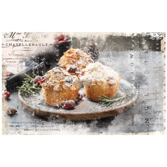 D&eacute;coupage D&eacute;cor Tissue Paper - Warm Desserts - 2 sheets (19" x 30") {1}