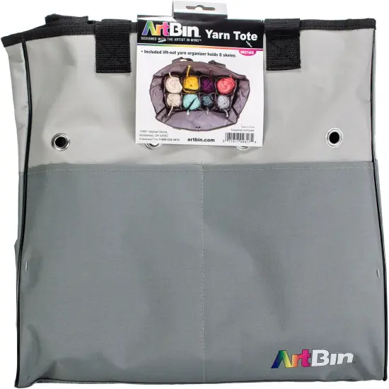 ArtBin Yarn Tote Knitting & Crochet Bag-16"X16"X7" {1}
