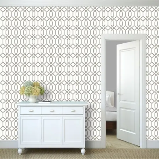 Moorish Lattice Wall Stencil | 3729 by Designer Stencils | Pattern Stencils | Reusable Stencils for Painting | Safe & Reusable Template for Wall Decor | Try This Stencil Instead of a Wallpaper | Easy to Use & Clean Art Stencil Pattern {2}