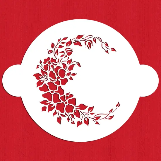 Wild Rose Spray Cake Stencil | C734 by Designer Stencils | Stencils for Royal Icing, Airbrush, Dusting Powder | {1}