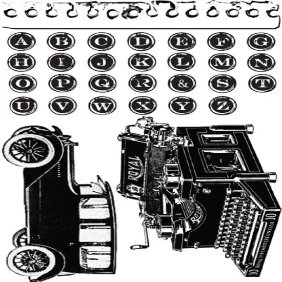 Prima Marketing Inc Cling Stamp 4x6- Romance 655350559335 {1}