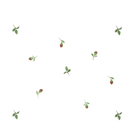 Rosebud Wallpaper Wall Stencil | 3063 by Designer Stencils | Floral Stencils | Reusable Art Craft Stencils for Painting on Walls, Canvas, Wood | Reusable Plastic Paint Stencil for Home Makeover | Easy to Use & Clean Art Stencil {1}