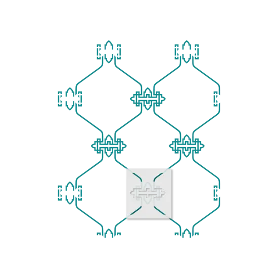 Chinese Lattice All Over Wall Stencil | 3723 by Designer Stencils | Reusable Stencils for Painting {5}