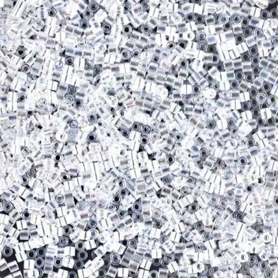 Miyuki Delica Bead 15/0, DBS0051, Crystal AB {1}