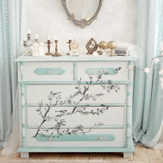 Redesign Decor Clear-Cling Stamps - Springtime 12"x12" {3}