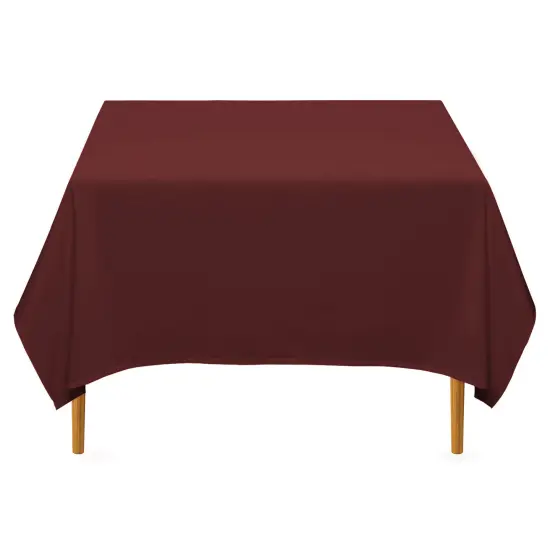Lann's Linens - 10 Premium Square Tablecloths for Wedding / Banquet / Restaurant - Polyester Fabric Table Cloths {1}