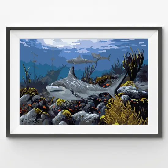 Treasure Hunters &ndash; Paint by Numbers Kit | DIY Painting | Canvas Art for Adults {2}