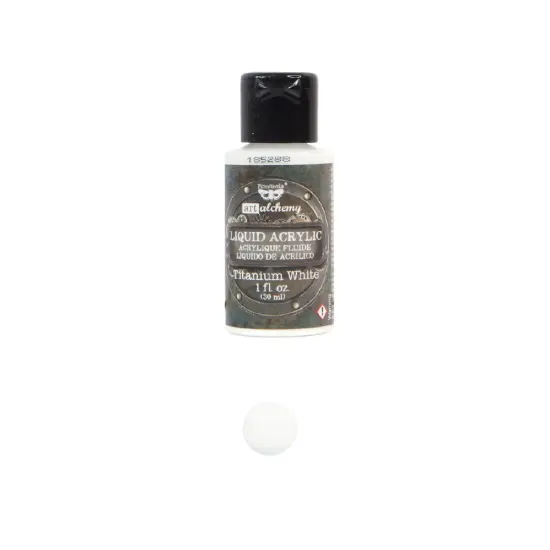 Prima Marketing Inc Art Alchemy-Liquid Acrylic Titanium White 1Fl.Oz (30Ml) 655350967352 {1}