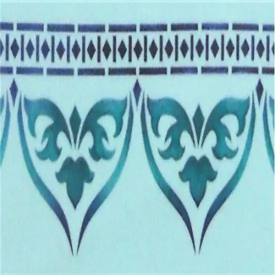 Moroccan Cake Stencil Side | C714 by Designer Stencils | Stencils for Royal Icing, Airbrush, Dusting Powder | {2}