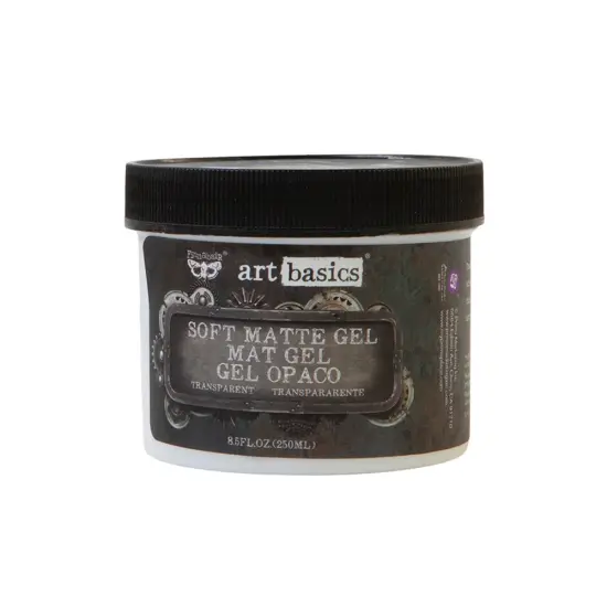 Prima Marketing Inc Art Basics - Soft Matte Gel (8.5 Fl. Oz.) 655350961428 {1}