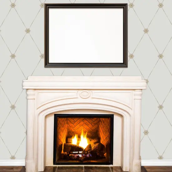 Winterthur Empire Diamond Wallpaper Wall Stencil | W033 by Designer Stencils | Reusable Stencils for Painting | {2}