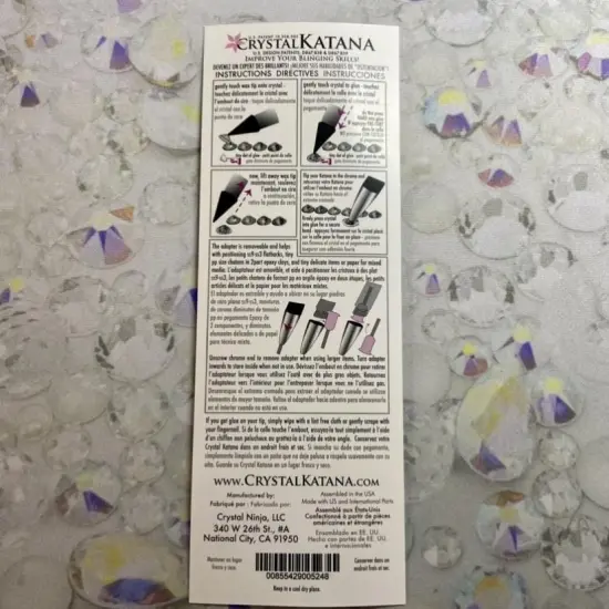 Crystal Katana - Black {4}