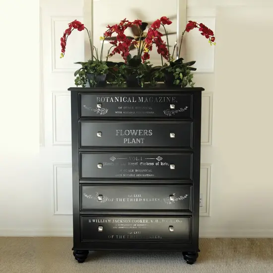 Redesign Decor Stamp-Botanical Encyclopedia 12"x12" (12 pcs) {3}