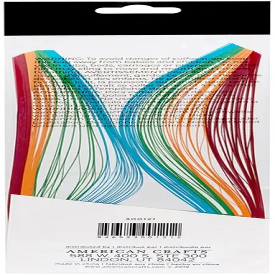 Bazzill Quilling Strip Paper Pack 100/Pkg {3}