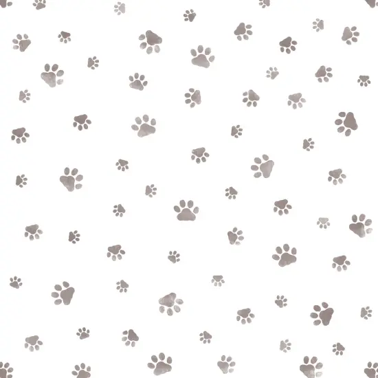 Dog Paw Pattern Wallpaper Stencil | 3552 by Designer Stencils | Reusable Art Craft Stencils for Painting | {1}