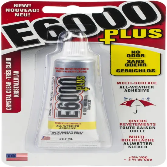 E6000+Plus Multipurpose Adhesive 26.6ml Clear-Can only be sold in the EU {1}