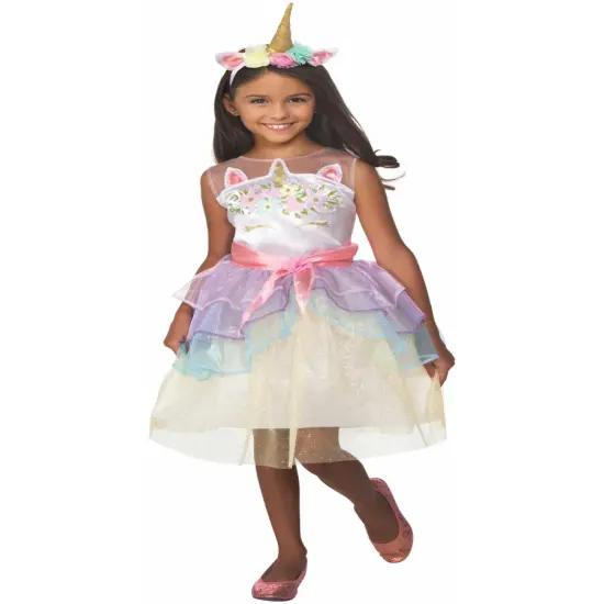 Pastel Mythical Unicorn Girl's Costume {1}