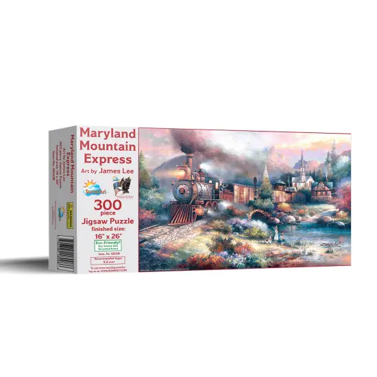 Sunsout Maryland Mountain Express 300 pc Jigsaw Puzzle 18008 {3}