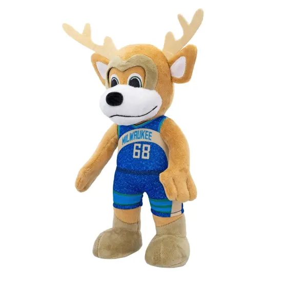 Bleacher Creatures Milwaukee Bucks Bango 10" Mascot Plush Figure (City Edition) {3}