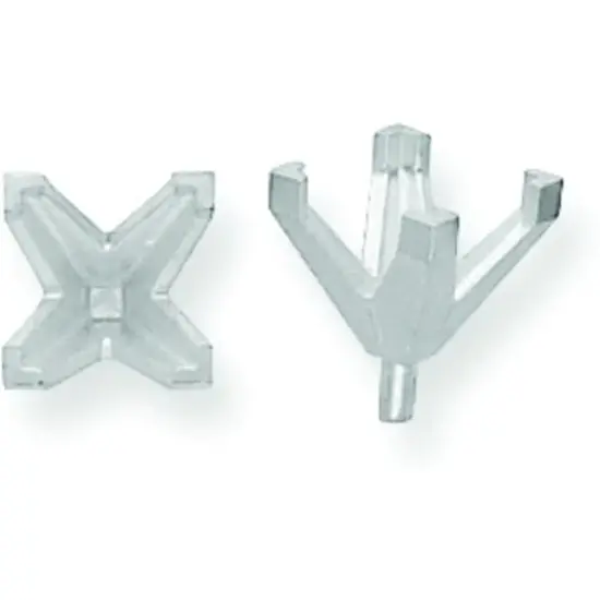 Platinum 4 Prong Princess Peg V-End Setting 3mm {1}