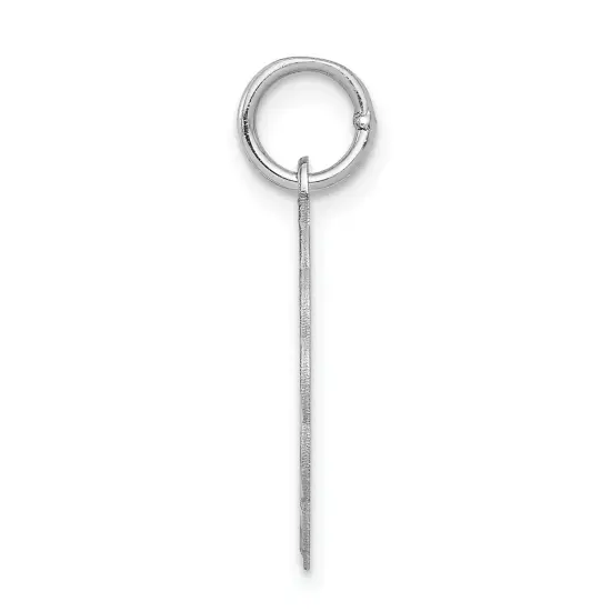 Sterling Silver Brocaded Lower Case Initial S Charm Jewerly 22mm x 16mm {3}