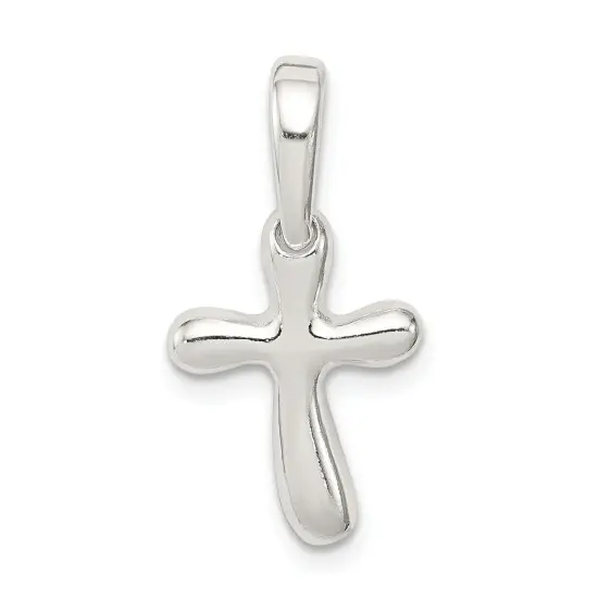 Sterling Silver Cross Charm Jewerly 23mm x 12mm {1}