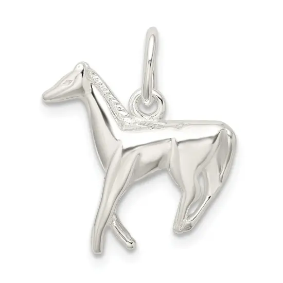 Sterling Silver Horse Charm Jewelry Animal Jewelry {5}