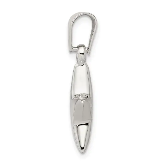 Sterling Silver Star Charm Pendant Celestial Jewelry 23mm x 16mm {4}