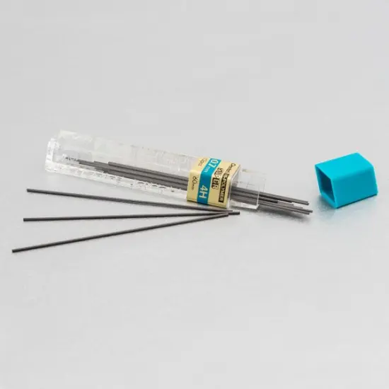 Super Hi-Polymer Lead Refill (0.7mm) Medium, 4H, 12 pcs/Tube {1}