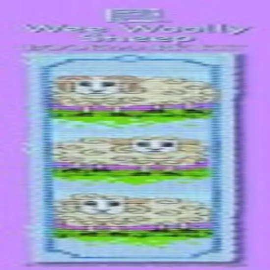 Wee Woolly Sheep Bookmark - Cross Stitch Kit Multicolor {1}