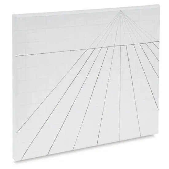 The Artist Grid 3/4" Profile Cotton Canvas - 12" x 16", Artist Grid {1}
