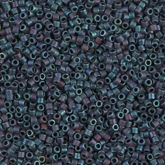 Miyuki Delica Bead 11/0 - DB0325 - Matte Metallic Blue Iris {1}