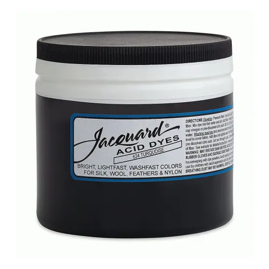 Jacquard Acid Dye - Turquoise, 8 oz {1}