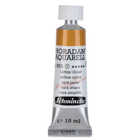 Schmincke Horadam Aquarell Watercolor - Yellow Ochre, 15 ml tube {1}