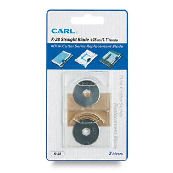 Carl Heavy Duty Trimmer - Set of 2 Straight Replacement Blades {1}