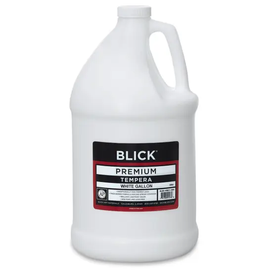 Blick Premium Grade Tempera - White, Gallon {2}