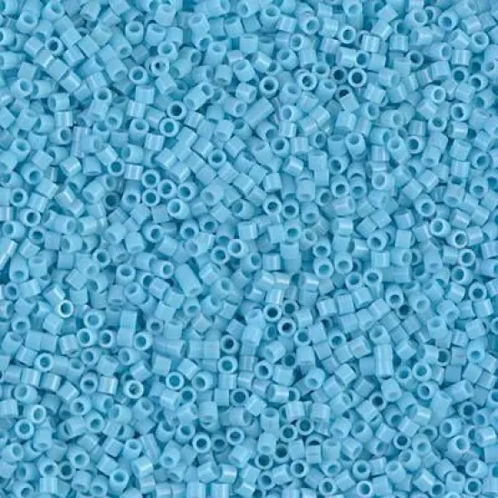 Miyuki Delica Bead 15/0, DBS0725, Opaque Turquoise Blue {1}