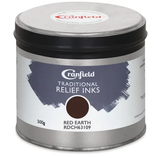 Cranfield Traditional Relief Ink - Red Earth, 500 g {1}